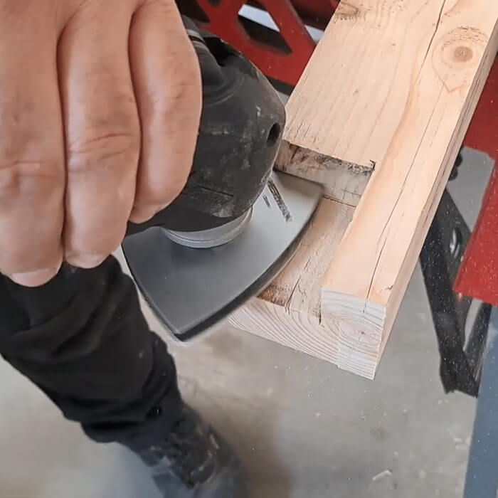 Csiszolólap delta csiszolótalpra HERMAN QMW-03 Tépőzárral 10 darabos készlet