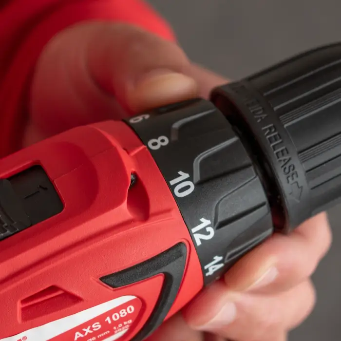 Akkus fúrócsavarozó AKCIÓ! HERMAN AXS-1080 | 10,8 V Komplett | Fúrószár készlet INGYEN