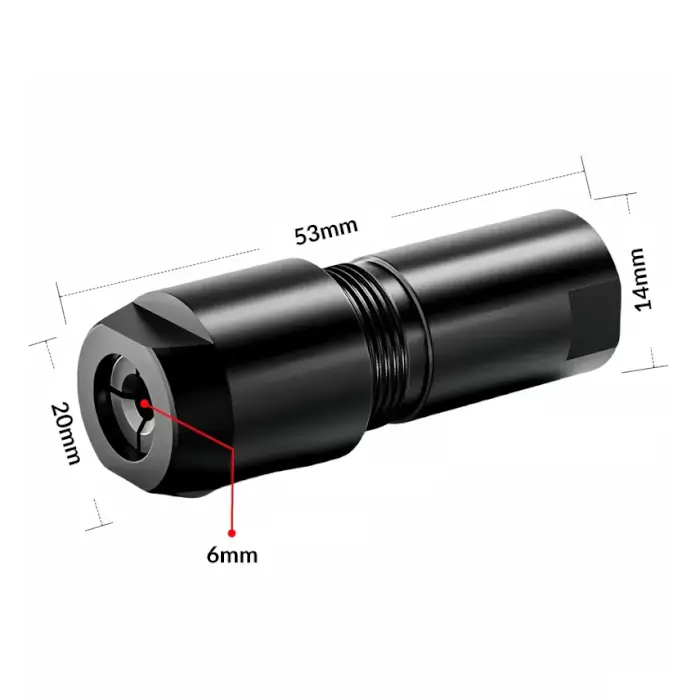 M14 Adapter / 6mm-es szorítóhüvely HERMAN MS-71 Sarokcsiszolókhoz