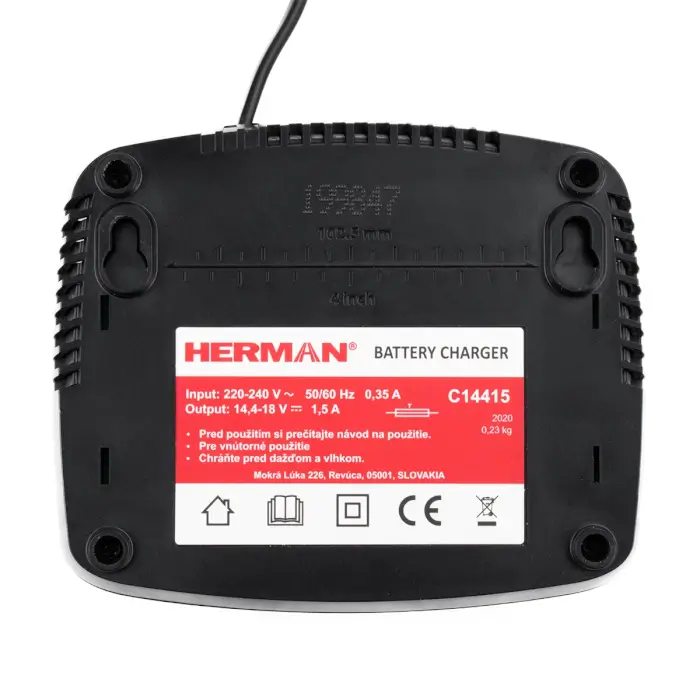 Akkumulátor töltő HERMAN C 14415 14,4V | 18V | 1,5Ah