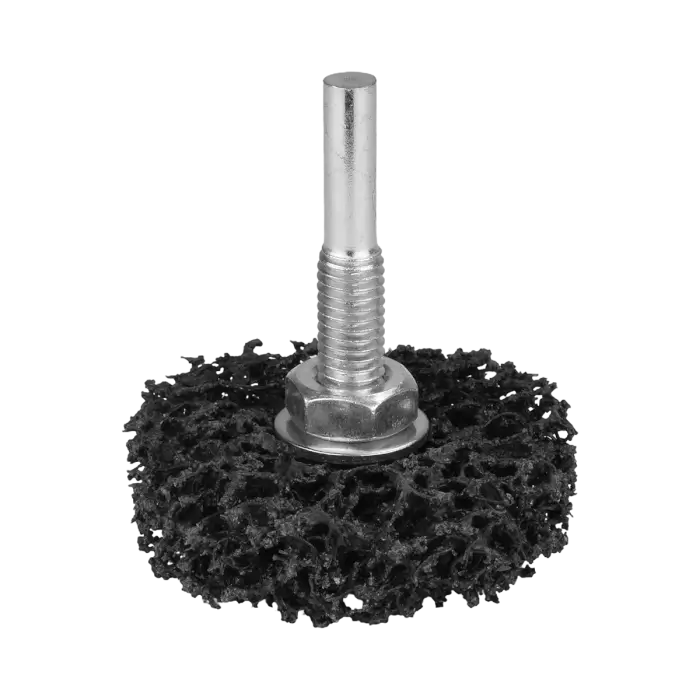 Tisztító tárcsa szárral HERMAN FWK-10/S Dragon Black 50x13x6mm | STRIP-IT + SiC