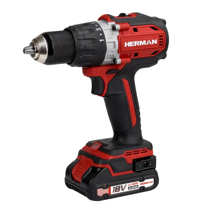 Akkus fúrócsavarozó HERMAN AXSP-1803 | 18,0 V 2Ah | Komplett | Garancia: 3 év
