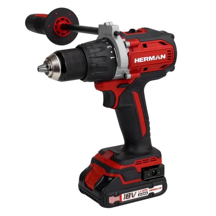 Akkus fúrócsavarozó HERMAN AXSP-1803 | 18,0 V 2Ah | Komplett | Garancia: 3 év