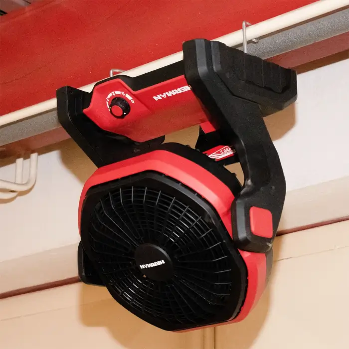 Akkus ventilátor HERMAN AXL-30 | 18,0 V 220 V | Géptest | Garancia: 3 év