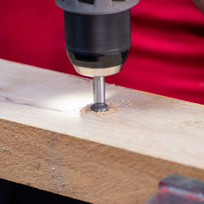 Süllyesztő fúró készlet DIN 335 C HERMAN QDM-70 HSS 6 db süllyesztő fúró készletben