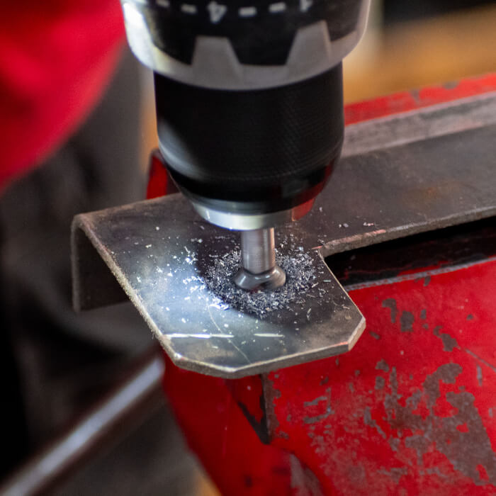 Süllyesztő fúró készlet DIN 335 C HERMAN QDM-70 HSS 6 db süllyesztő fúró készletben