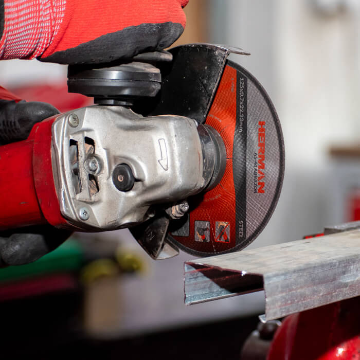 Vágótárcsa HERMAN AS-40 Abrazor Acélhoz, süllyesztett középrésszel