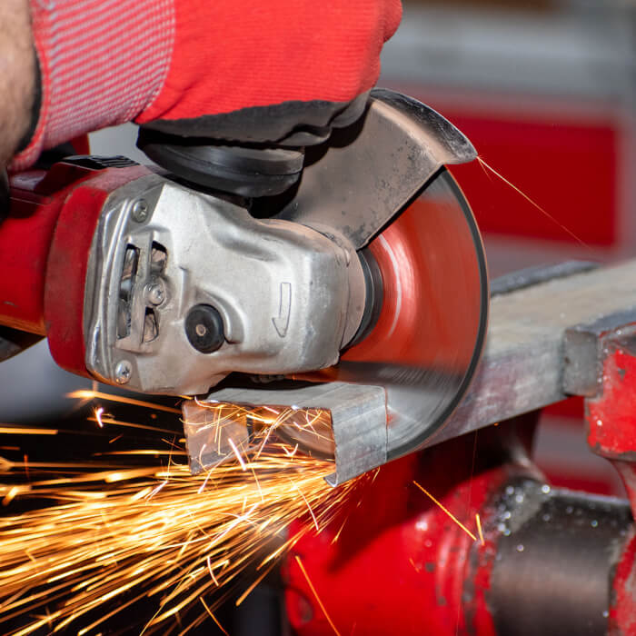 Vágótárcsa HERMAN AS-40 Abrazor Acélhoz, süllyesztett középrésszel