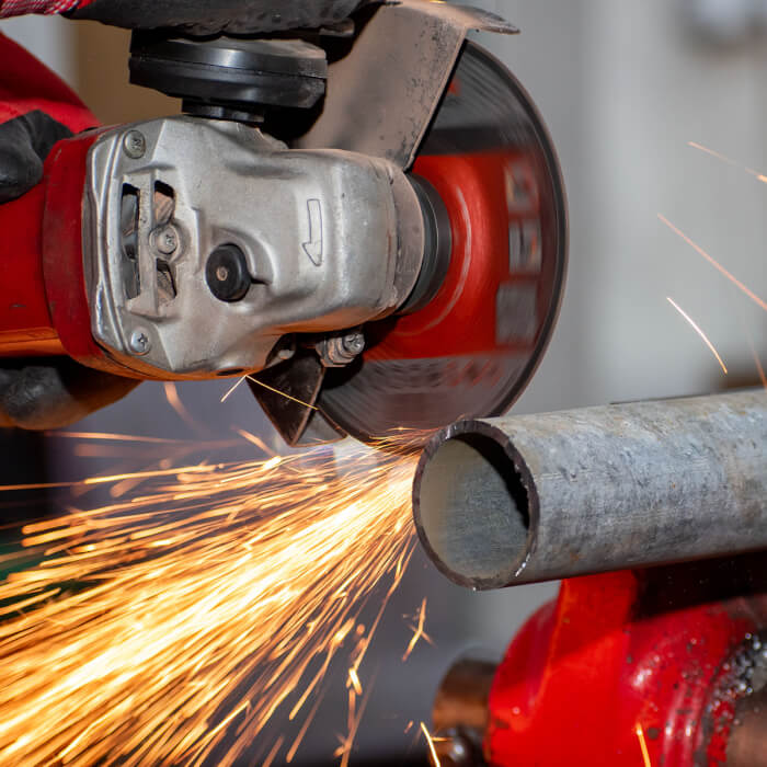 Vágótárcsa HERMAN AS-40 Abrazor Acélhoz, süllyesztett középrésszel