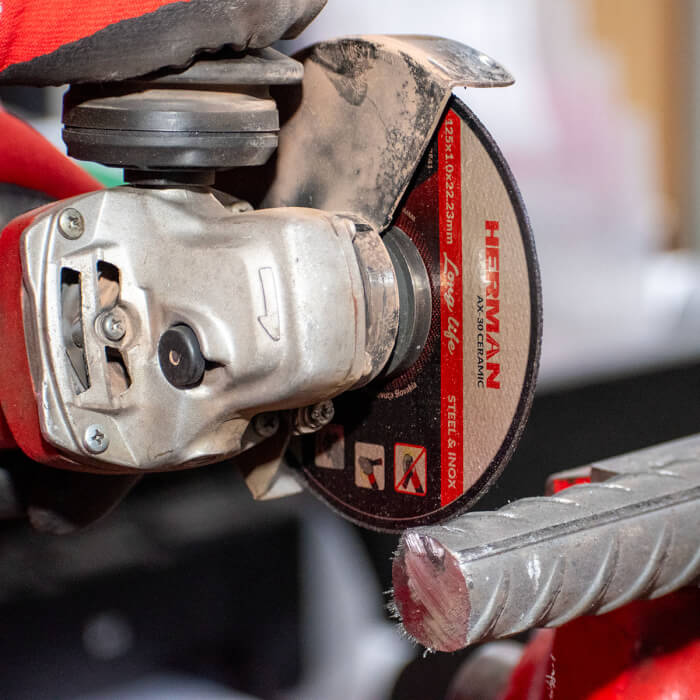 Vágótárcsa HERMAN AX-30 Ceramic Acélhoz és rozsdamentes acélhoz | süllyesztett középrész nélkül