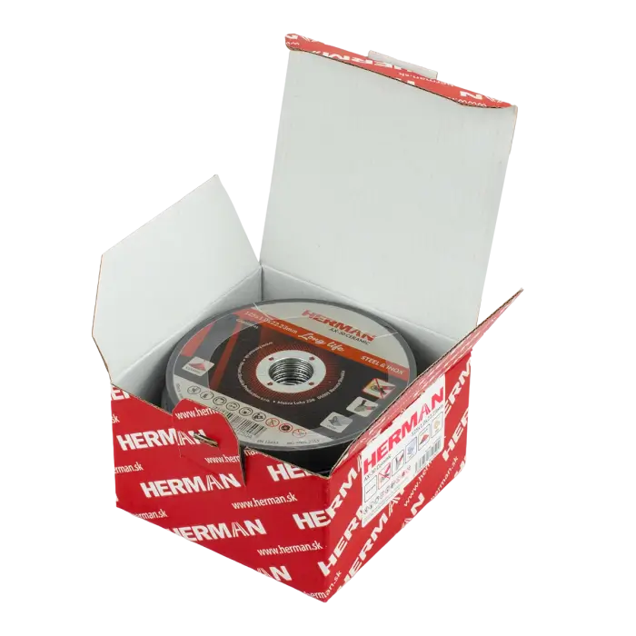 Vágótárcsa HERMAN AX-30 Ceramic Acélhoz és rozsdamentes acélhoz | süllyesztett középrész nélkül