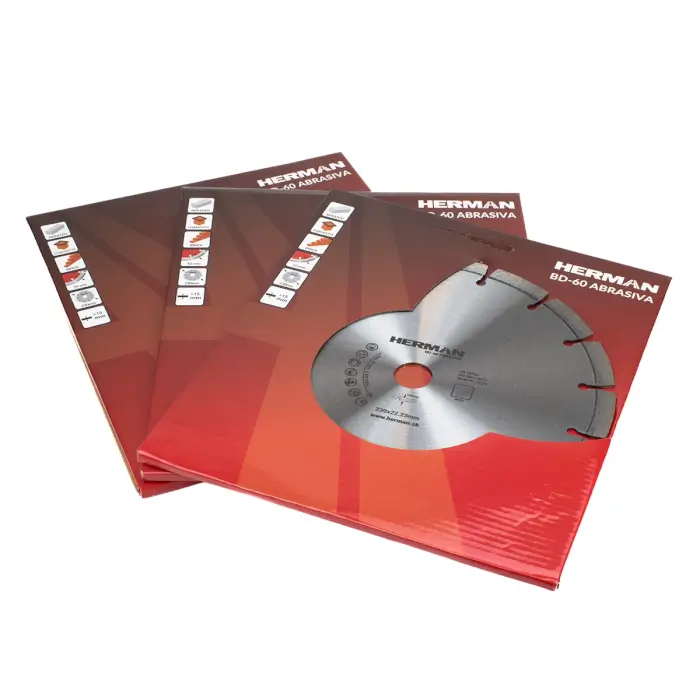Gyémánt tárcsa HERMAN BD-60 Abrasiva Falazat és téglák vágásához