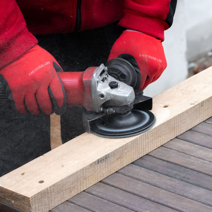 Fíber tárcsa készlet HERMAN QF-10 Acélhoz