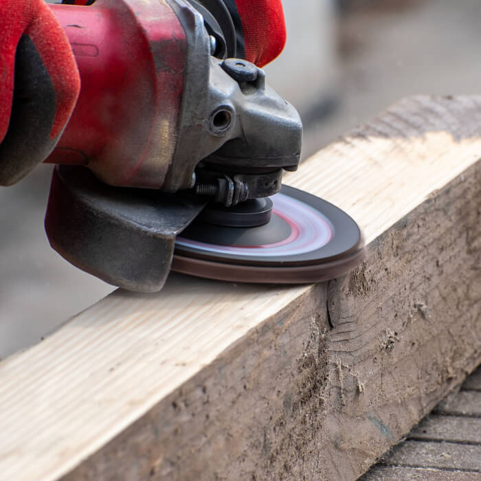 Lamellás csiszolótárcsa - korund HERMAN LS-30 Punta Acélhoz