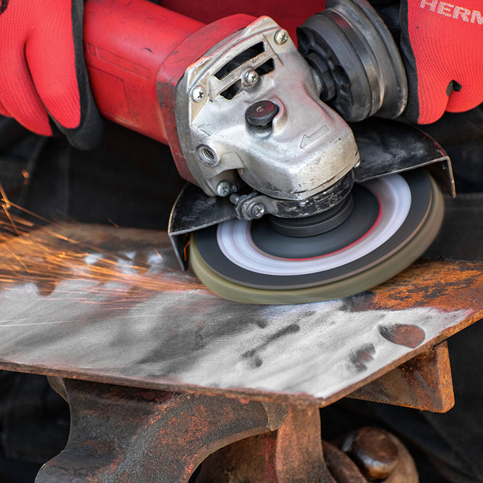 Lamellás csiszolótárcsa - cirkónium HERMAN LR-20 Canta Rozsdamentes acélhoz