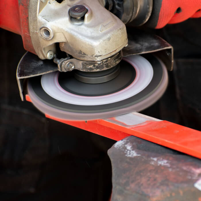 Lamellás tárcsa készlet HERMAN QL-40 Rozsdamentes és ötvözött acélhoz