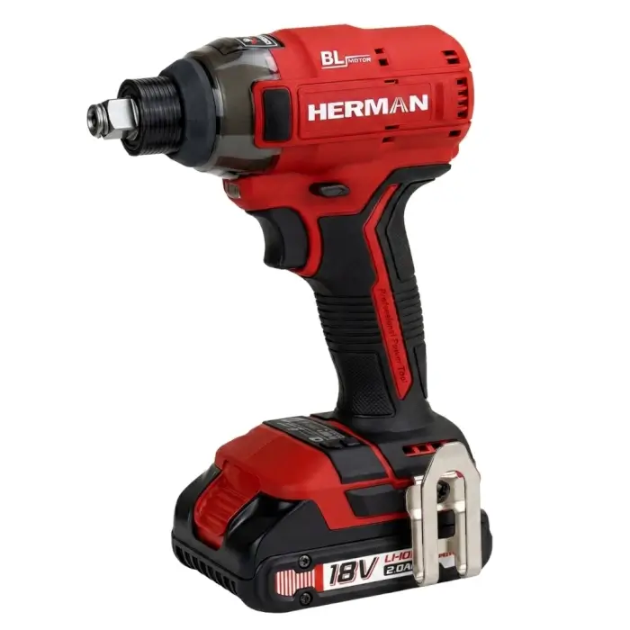 Ütvecsavarozó / ütvebehajtó HERMAN AXI-1801 | 18,0 V 2Ah | Komplett | Garancia: 3 év