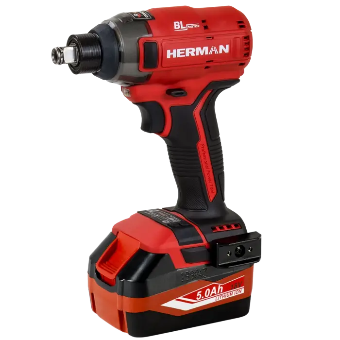 Ütvecsavarozó / ütvebehajtó HERMAN AXI-1801 | 18,0 V 5Ah | Komplett | Garancia: 3 év