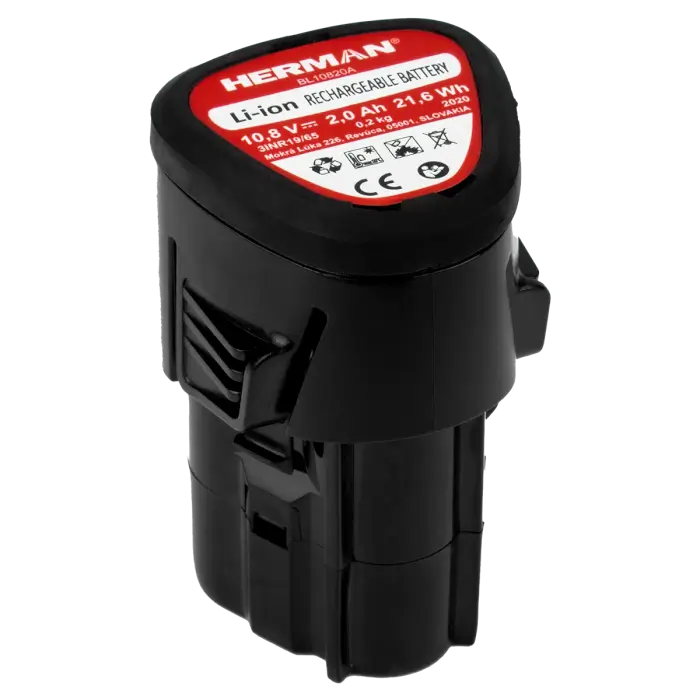Li-ion akkumulátor HERMAN BL 10820A 10,8V | 2Ah
