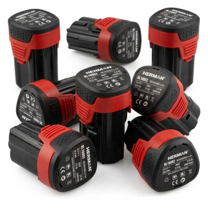 Li-ion akkumulátor HERMAN BL 16003 14,4V | 2Ah