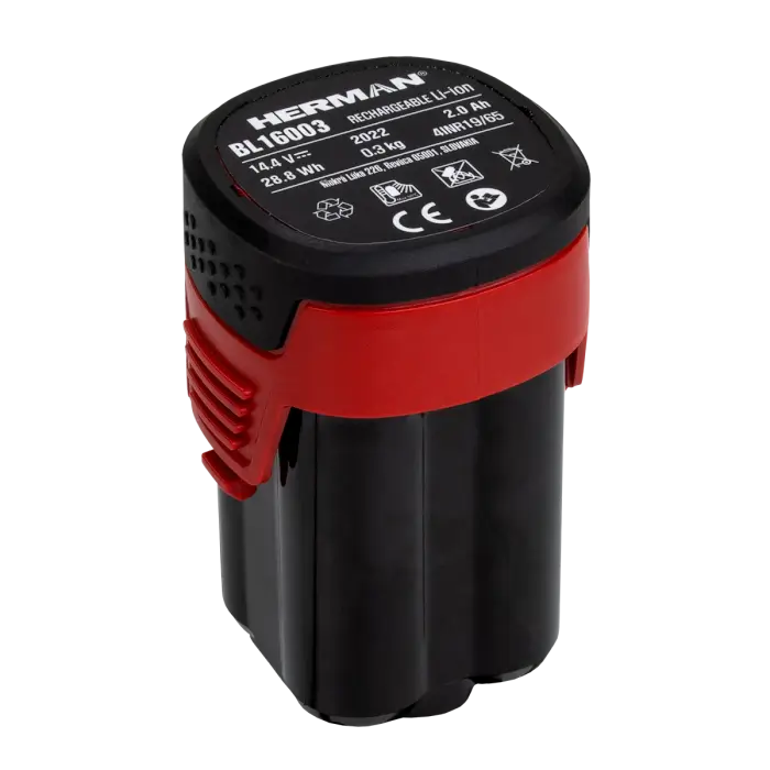 Li-ion akkumulátor HERMAN BL 16003 14,4V | 2Ah