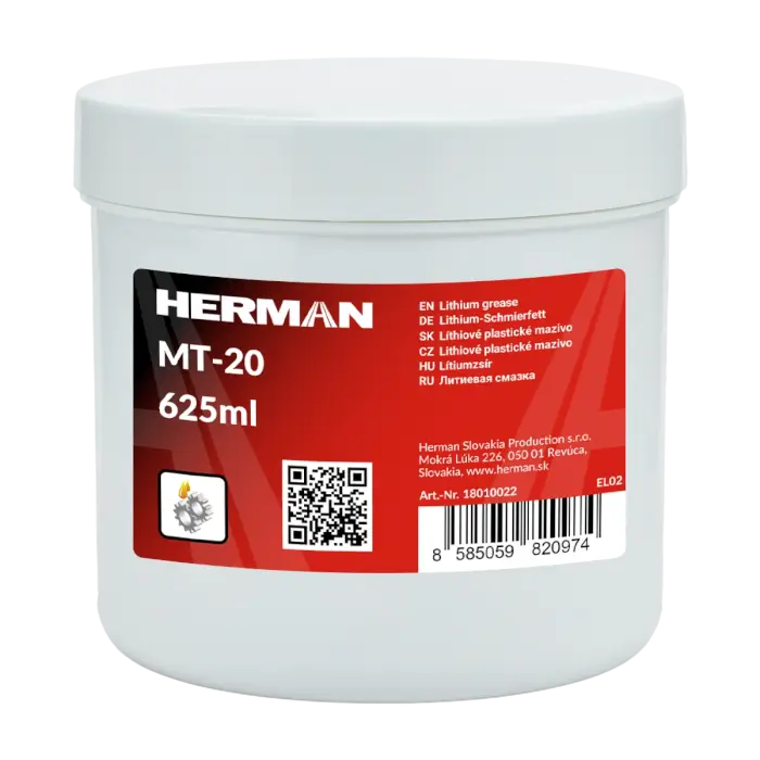 Lítiumos kenőzsír HERMAN MT-20 625ml