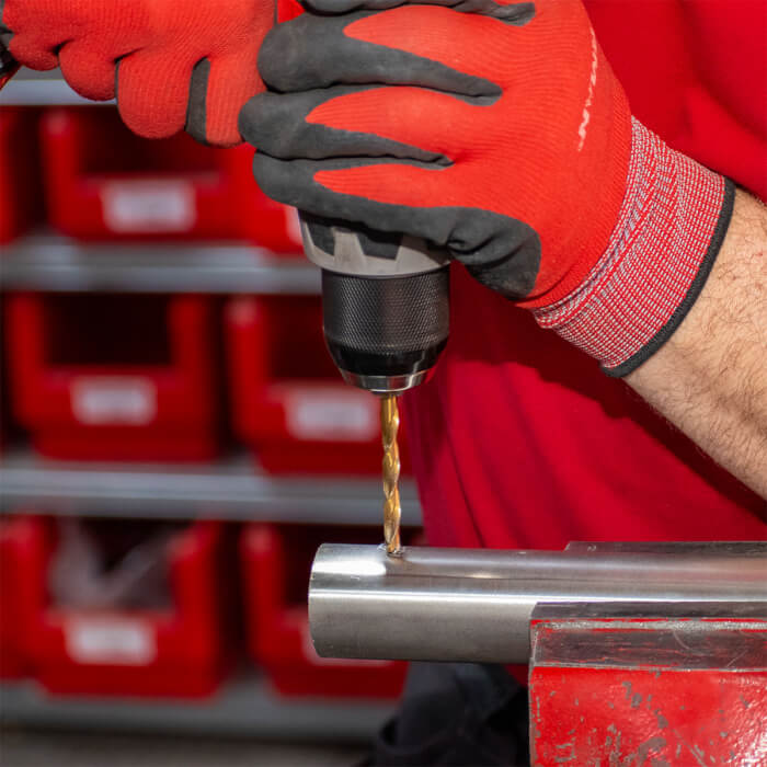 Fúrószár fém fúrására HERMAN DM-30 HSS-G TiN Acélhoz, öntöttvashoz és bronzhoz