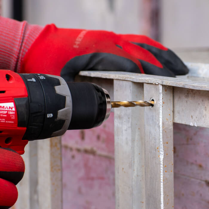 Fúrószár fém fúrására HERMAN DM-30 HSS-G TiN Acélhoz, öntöttvashoz és bronzhoz