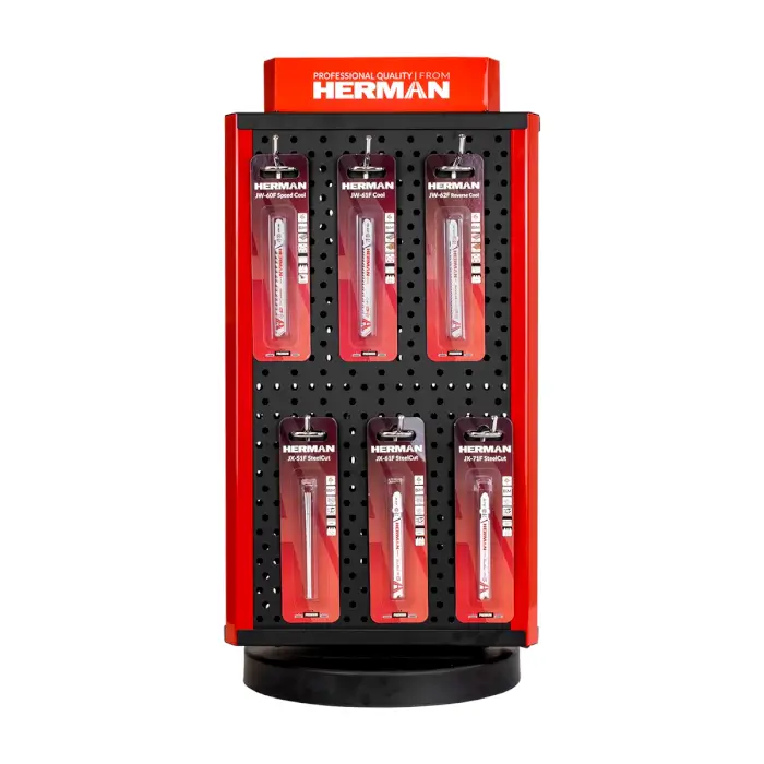 MIX fűrészlapok szúrófűrészekhez BiM 10xJW-60F Speed Cool, 10x JW-61F Cool, 10x JX-20F Extensa, 10x JX-51F SteelCut, 10x JX-61F SteelCut, 10x JX-71F SteelCut, 6x QJ-60 Wood & Steel| 66db