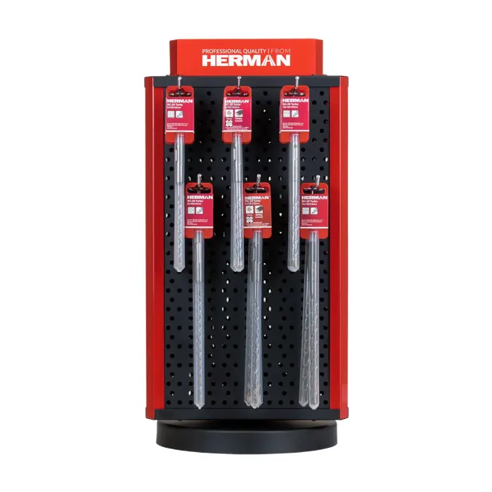 SDS-plus fúrók MIX DC-20 Turbo 8 x 6,8,10x100/160;6,8,10x150/210mm| 48db