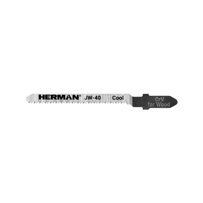 Fűrészlap HERMAN JW-40 Cool 75/50x8x1,25mm| 19TPI| Szúrófűrészekhez