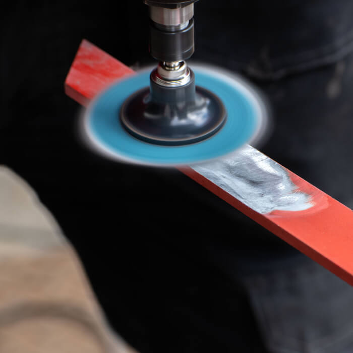 Quick Change csiszológyapjú tárcsa HERMAN MLW-10/QC-RS Csiszolóanyag: Non Woven