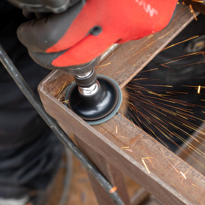 Quick Change fíbertárcsa HERMAN MFX-10/QC-RS Csiszolóanyag: kerámia