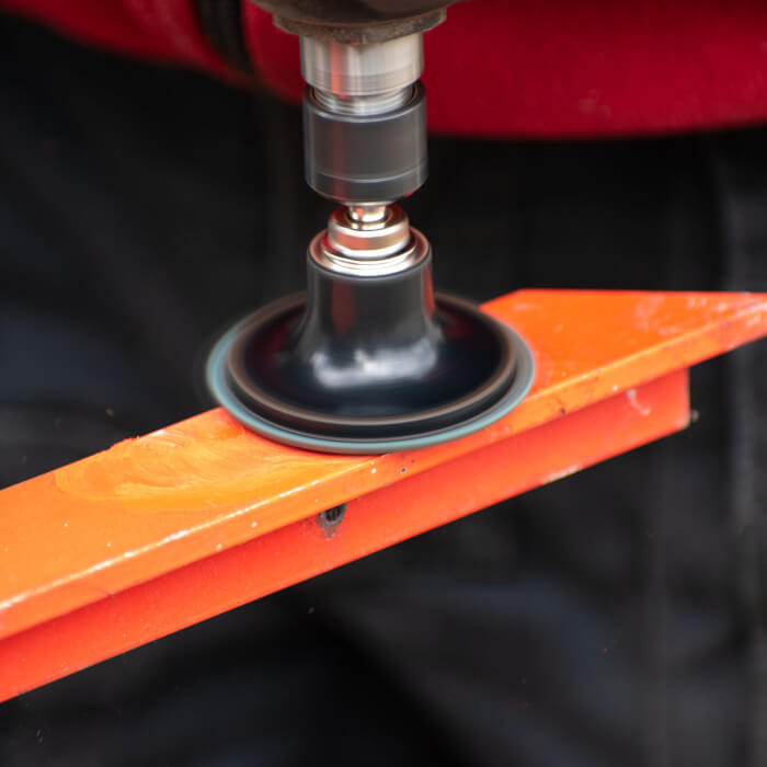 Quick Change fíbertárcsa HERMAN MFS-10/QC-RS Csiszolóanyag: corundum