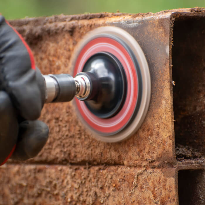 Quick Change lamellás tárcsa HERMAN MLX-10/QC-RS Csiszolóanyag: kerámia