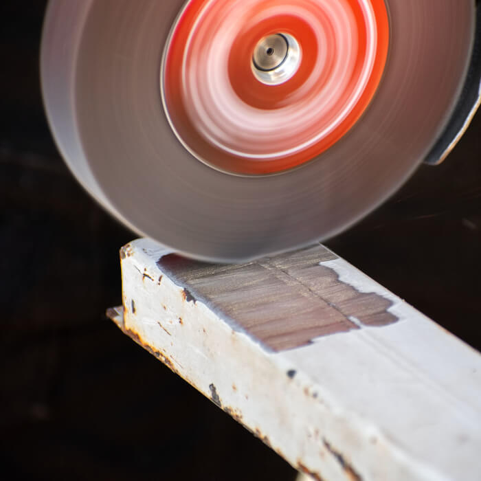 Radiális lamellás tárcsa HERMAN LS-50 Fan Csiszolóanyag: corundum