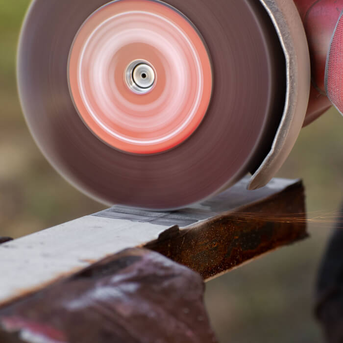 Radiális lamellás tárcsa HERMAN LS-50 Fan Csiszolóanyag: corundum