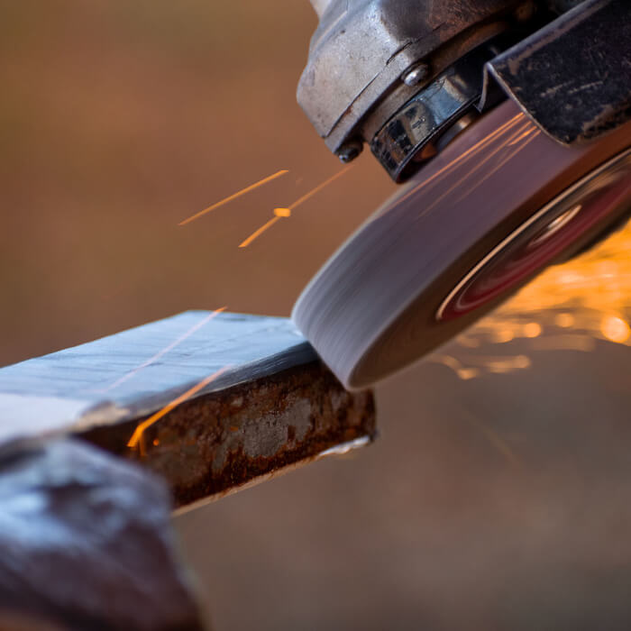 Radiális lamellás tárcsa HERMAN LS-50 Fan Csiszolóanyag: corundum