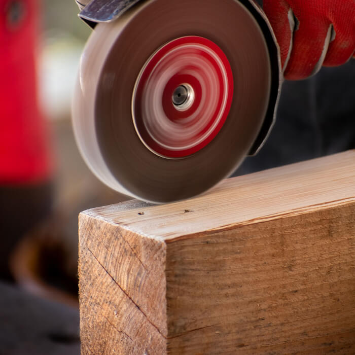 Radiális lamellás tárcsa HERMAN LS-50 Fan Csiszolóanyag: corundum