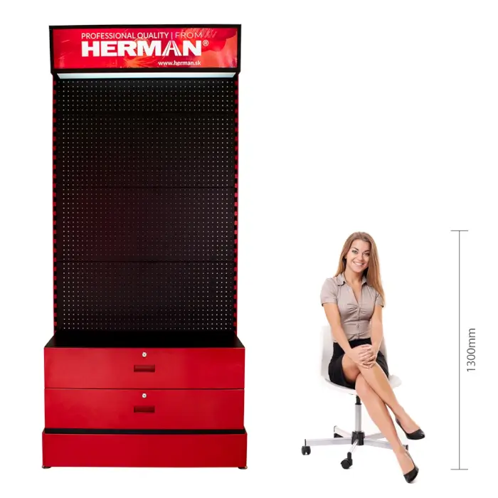 Elemes értékesítési állvány MODUL SS-P / U 540+ darab HERMAN termék