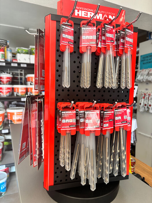 Kis forgatható értékesítési állvány MODUL SS-SR / VARIETY a variabilis választás lehetősége