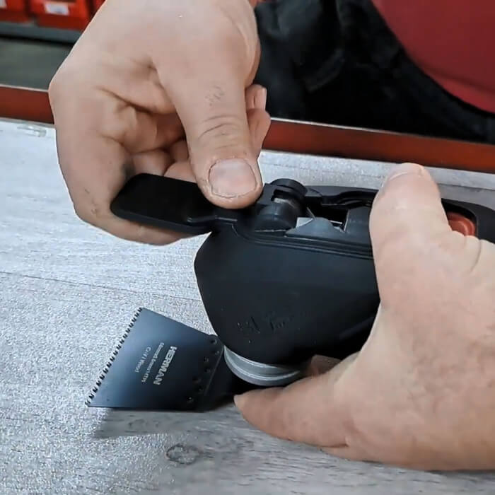 Fűrészlap multifunkciós vágószerszámba HERMAN MW-04 Szélesebb vágásokhoz fába