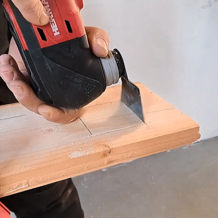 Fűrészlap multifunkciós vágószerszámba HERMAN MW-04 Szélesebb vágásokhoz fába