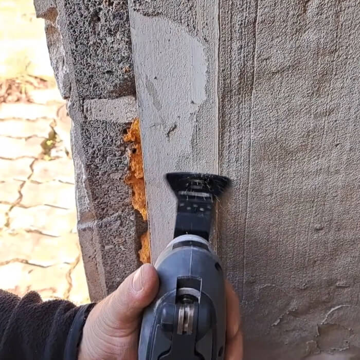 Kaparó multifunkciós vágószerszámba HERMAN MW-07 Fugák kaparásához