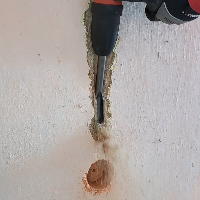 SDS-max véső HERMAN MH-30 Hollow Íves él hornyoláshoz betonba és falazaba