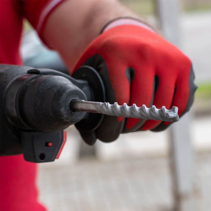 SDS-plus fúrószár készlet HERMAN QDC-21 Triton 4 db fúrószár, készletben