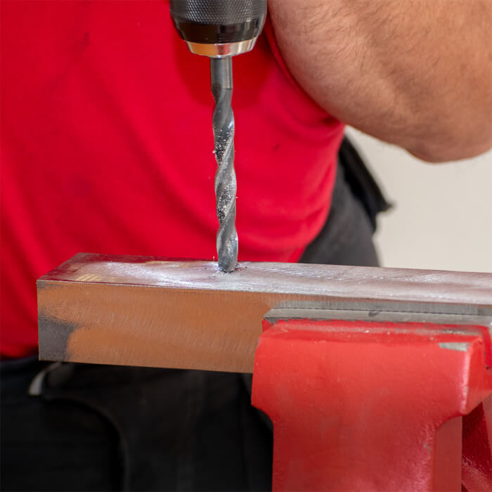 Fémre való fúrószár készlet DIN 338 HERMAN QDM-11 HSS-R 19 db fúrószár a készletben