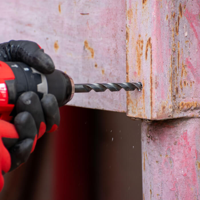 Fémre való fúrószár készlet DIN 338 HERMAN QDM-11 HSS-R 19 db fúrószár a készletben