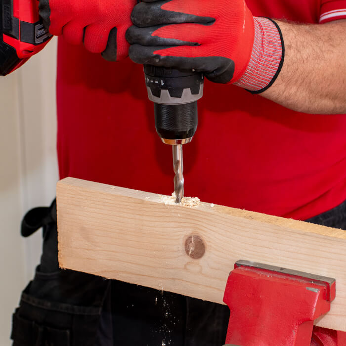 Fémre való fúrószár készlet DIN 338 HERMAN QDM-27 HSS-G 25 db fúrószár a készletben