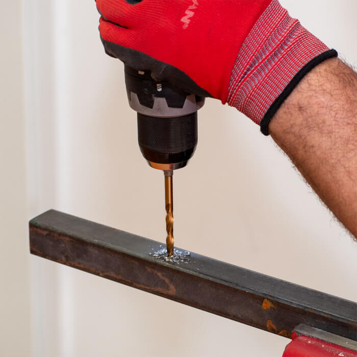 Fémre való fúrószár készlet HERMAN QDM-30 HSS-G TiN 5db fúrószár, készletben